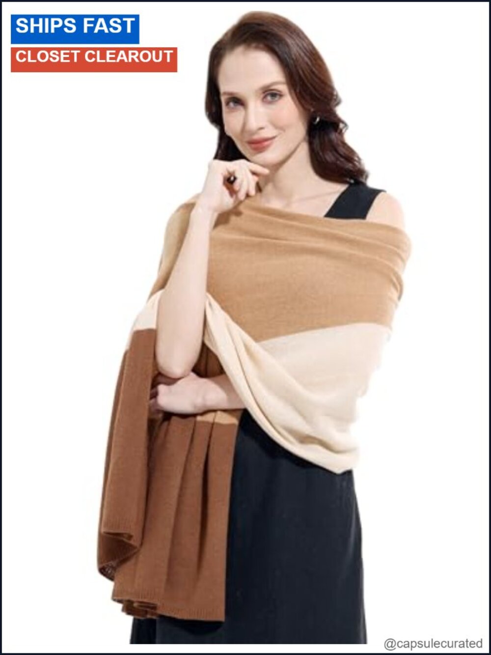 Cashmere Wool Wrap Pashmina Scarf Shawl Travel Blanket Women